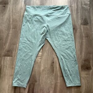 Lululemon Align‎ High-Rise Pant 25" Size 20 Tidewater Teal Nulu Leggings Yoga